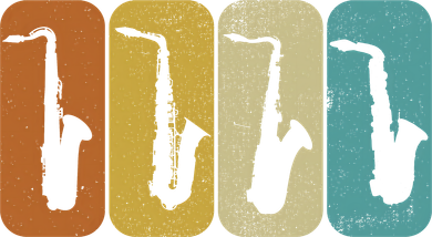 Saxophone Sax Player Gift Idea Saxophonist Music Coaster