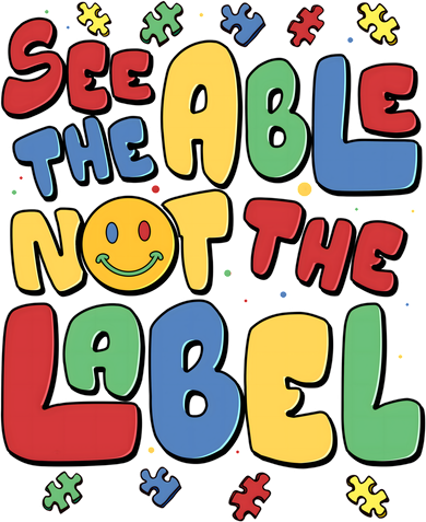 See The Able Not The Label Autism Awareness Kids Hoodie