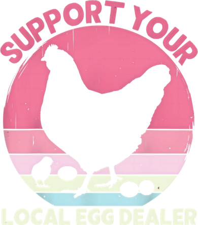 Support Your Local Egg Dealer Farmer Chicken Egg Lover Women Mousepad