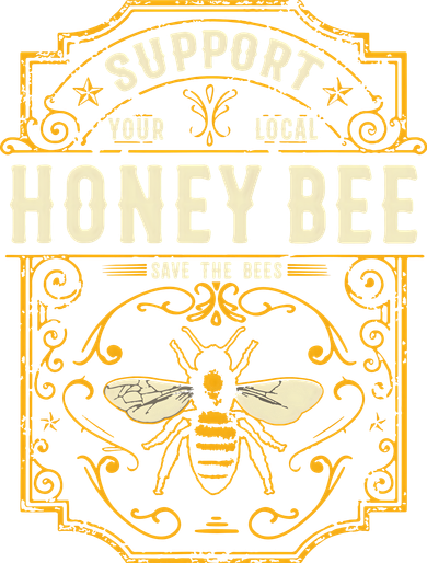 Support Your Local Honey Bee Save The Bees Vintage Style Women's Tank Top