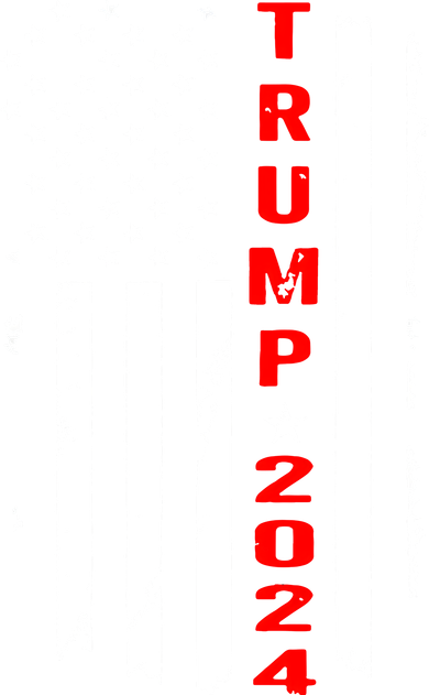 Trump 2024 American Flag Vintage Kids Hoodie