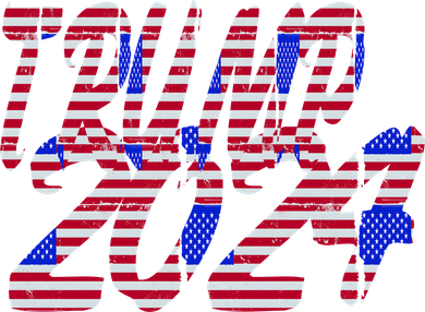 Trump 2024 American Grunge Style Tank Top