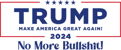 Trump 2024 No More Bullshit Mousepad