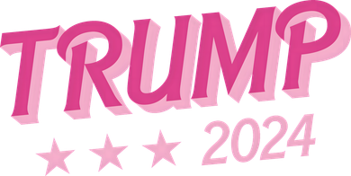Trump Pink Donald Trump 2024 US Election Pink Girly Women's Dry Zone Grid Polo