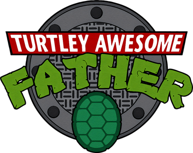 Turtley Awesome Father Awesome Fathers Day Coaster
