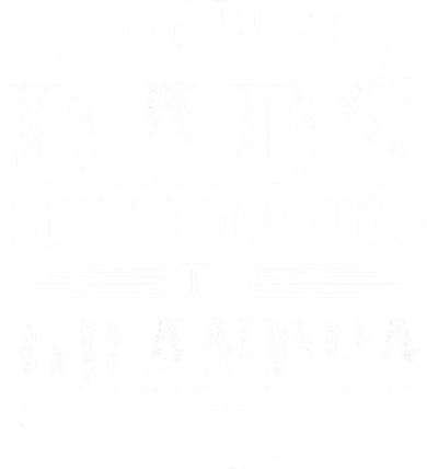 The Best Dads Get Promoted To Grandpa retro Kids T-Shirt