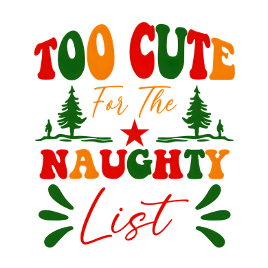 Too Cute for the Naughty List Tote Bag