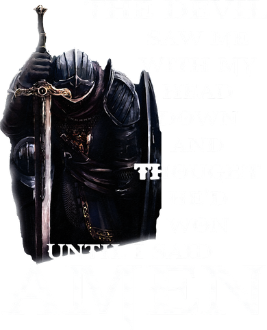 The Devil Saw Me With My Head Down And Thought Hed Won Kids T-Shirt