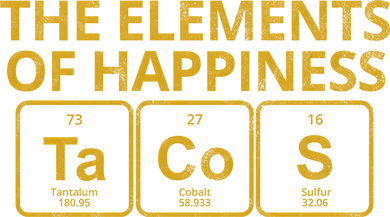 The Elements Of Happiness Taco Lover Long Sleeve Shirt