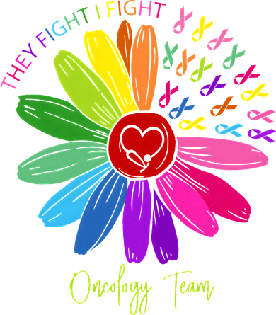 They Fight I Fight Oncology Team Sunflower Oncology Nurse Coaster