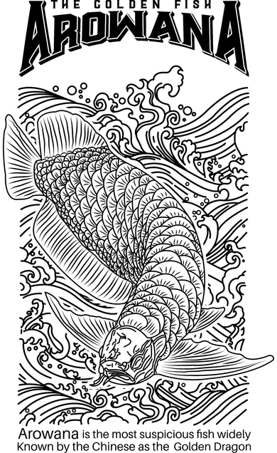 The Golden Arowana FIsh Women's Sweatshirt