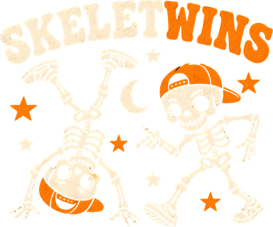 Twins Halloween Matching Skeletwins Funny Dancing Skeletons Ornament
