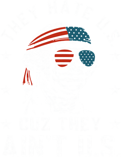 They Hate Us Cuz They Ain't Us Funny 4th of July Kids Sweatshirt