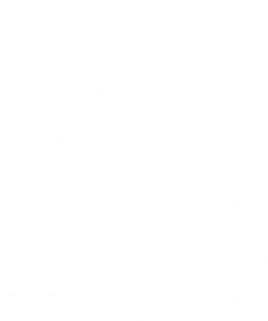 Things I Do In My Spare Time Chess Player T-Shirt