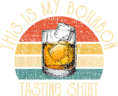 This Is My Bourbon Tasting Bourbon Lover Drinking Gift Women's Long Sleeve Shirt