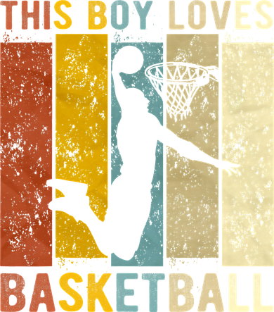 This  Loves Basketball Boys Basketball Tank Top