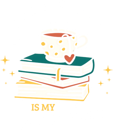 The Library Is My Happy Place Design Librarian Books Gift Magnet