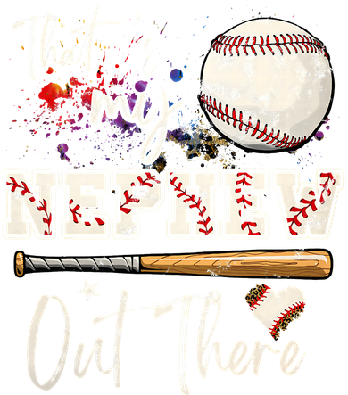 That's My Nephew Out There Baseball Aunt for Mothers Day Women's Hoodie