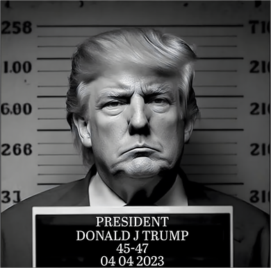 Trump Mug Shot Trump MugShot Toddler T-Shirt
