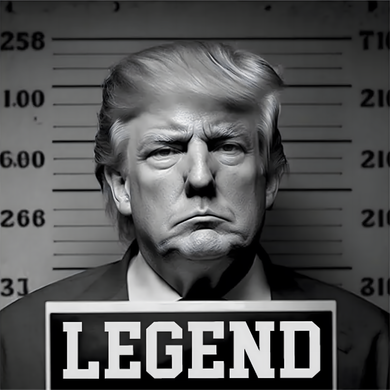 Trump Mugshot, Trump Mug Shot Kids T-Shirt