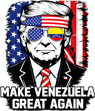 Trump Make Venezuela Great Again Flag Toddler Sweatshirt