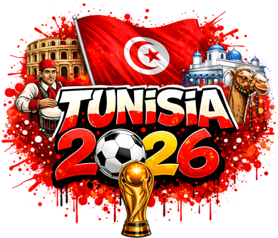 TUNISIA North America Soccer Tournament 2026 Doggie Tank