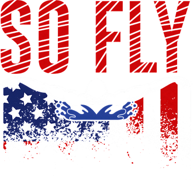 Team Sports Athlete So Fly USA Swimming Golf Towel