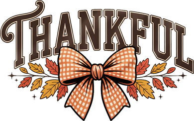 Thanksgiving Thankful Bowtie Kids Long Sleeve Shirt