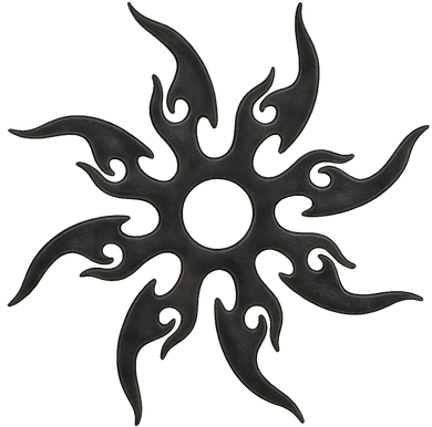 Two Time Costume Tribal Sun Symbol Forsaken Backpack