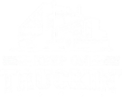 Trucker Truck Driver Keep On Truckin 18 Wheeler Baby Bodysuit