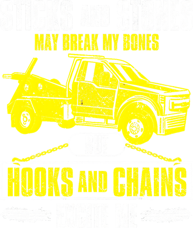 Tow Truck Driver Breakdown Lorry Thin Yellow Line Trucker Coaster