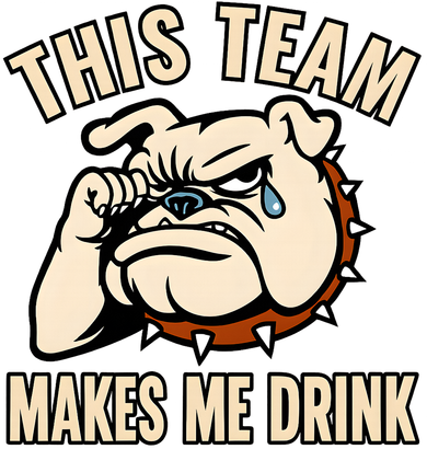 This Team Makes Me Drink Kids Long Sleeve Shirt