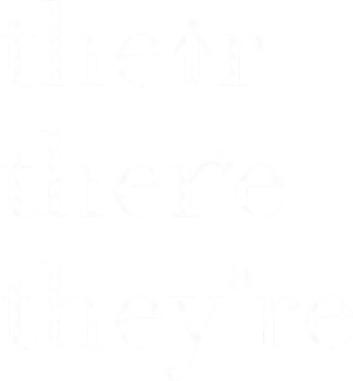 There Their They're English Teacher Funny Grammar Teacher Women's Long Sleeve Shirt