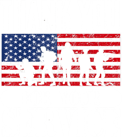 Thank You Veterans American Flag Patriotic Memorial Day Backpack