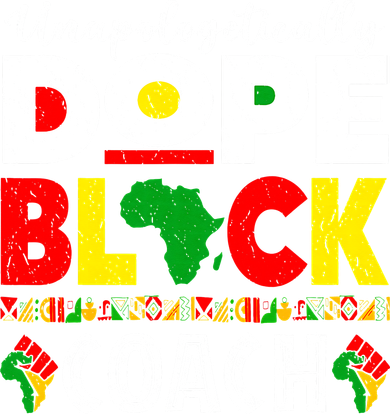 Unapologetically Dope Black Coach African Juneteenth Ornament
