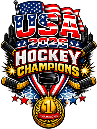USA Hockey 2026 Champs Gold Medal Championship Coffee Mug