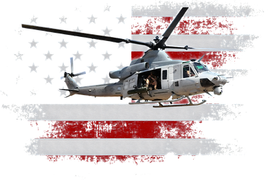 UH1 Huey Helicopter USA American Flag Helicopter Pilot Gifts Women's Hoodie