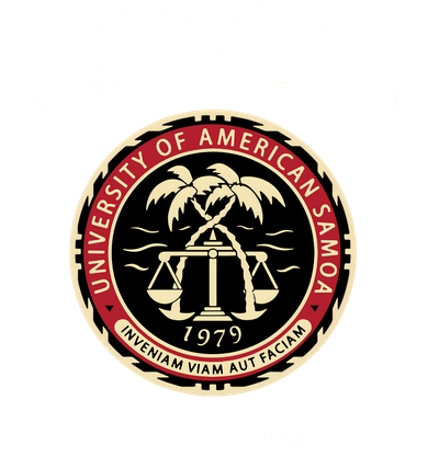 University Of American Samoa Law School Gift Coaster