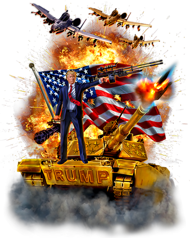 United States President Donald Trump Epic Battle Baby Bodysuit