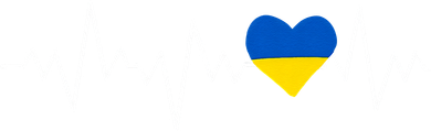 Ukraine Ukrainian heart Flag Heartbeat Kids T-Shirt