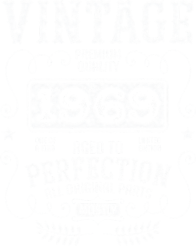 VINTAGE 1969 Birth Year Birthday Funny Quotes Retro Graphic Women's Sweatshirt