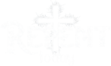 Vintage Christian Cross Design Repent Today Women's T-Shirt