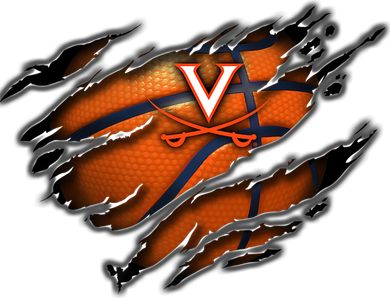 Virginia Cavaliers Tearing Basketball - Apparel Backpack