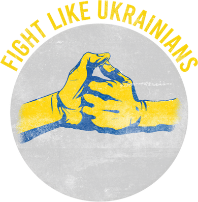 Vintage Fight Like Ukrainians Flag Gift Coaster