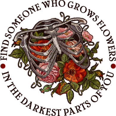 Vintage Find Someone Who Grows Flowers In The Darkest Parts Of You Women's Hoodie