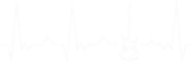 Vintage Guitar Heartbeat Guitarist Lover Instrument Women's Dry Zone Grid Polo