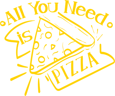 Vintage I Love Pizza Saying All You Need Is Pizza Gift Women's Sweatshirt