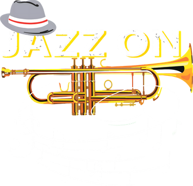 Vintage Jazz On Trumpet Player Blues Music Lovers Jazz Band Women's Tank Top