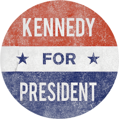 Vintage Kennedy For President JFK 1960 Election Baby Bodysuit