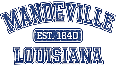 Vintage Mandeville Louisiana Established 1840 Women's Sweatshirt